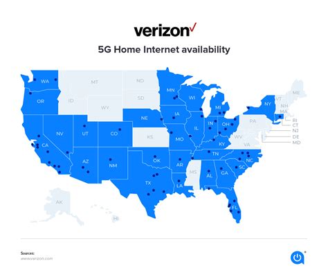 verizon 5g home internet availability
